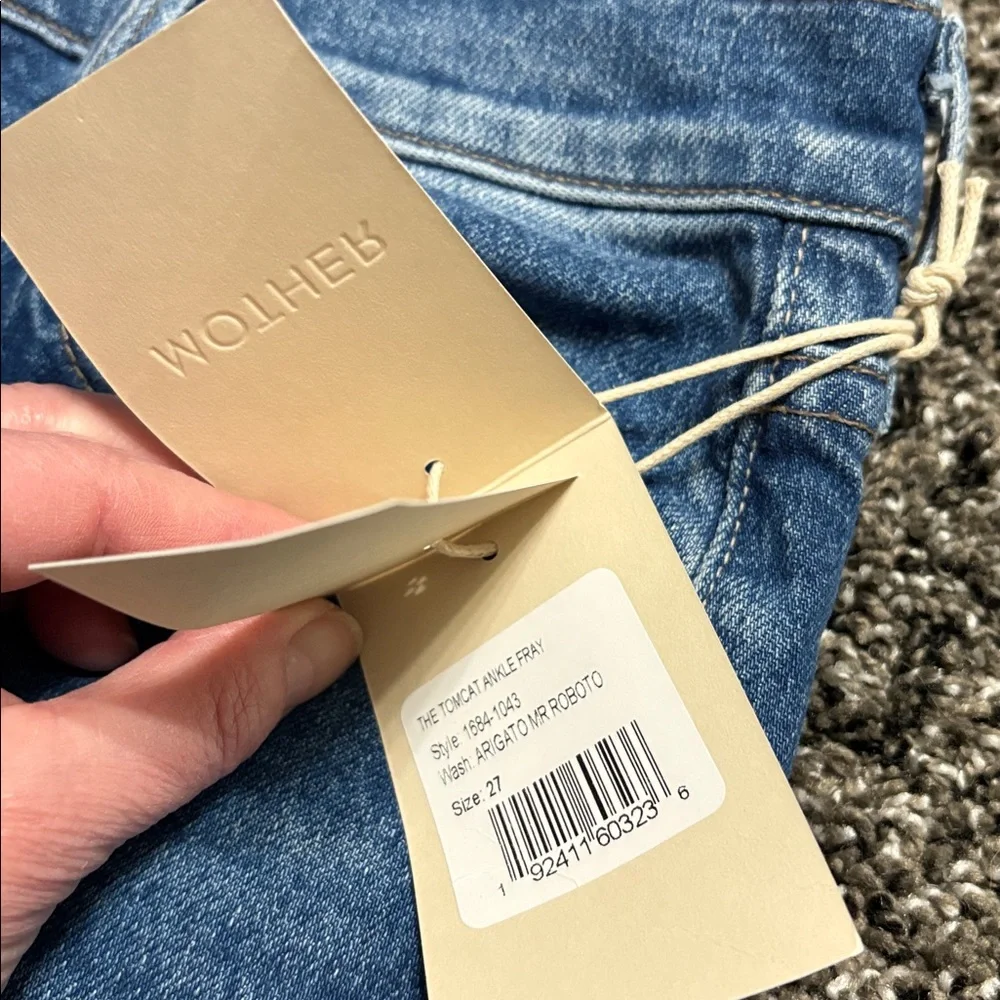 Mother Tomcat ankle fray jeans 27 - Picture 10 of 15